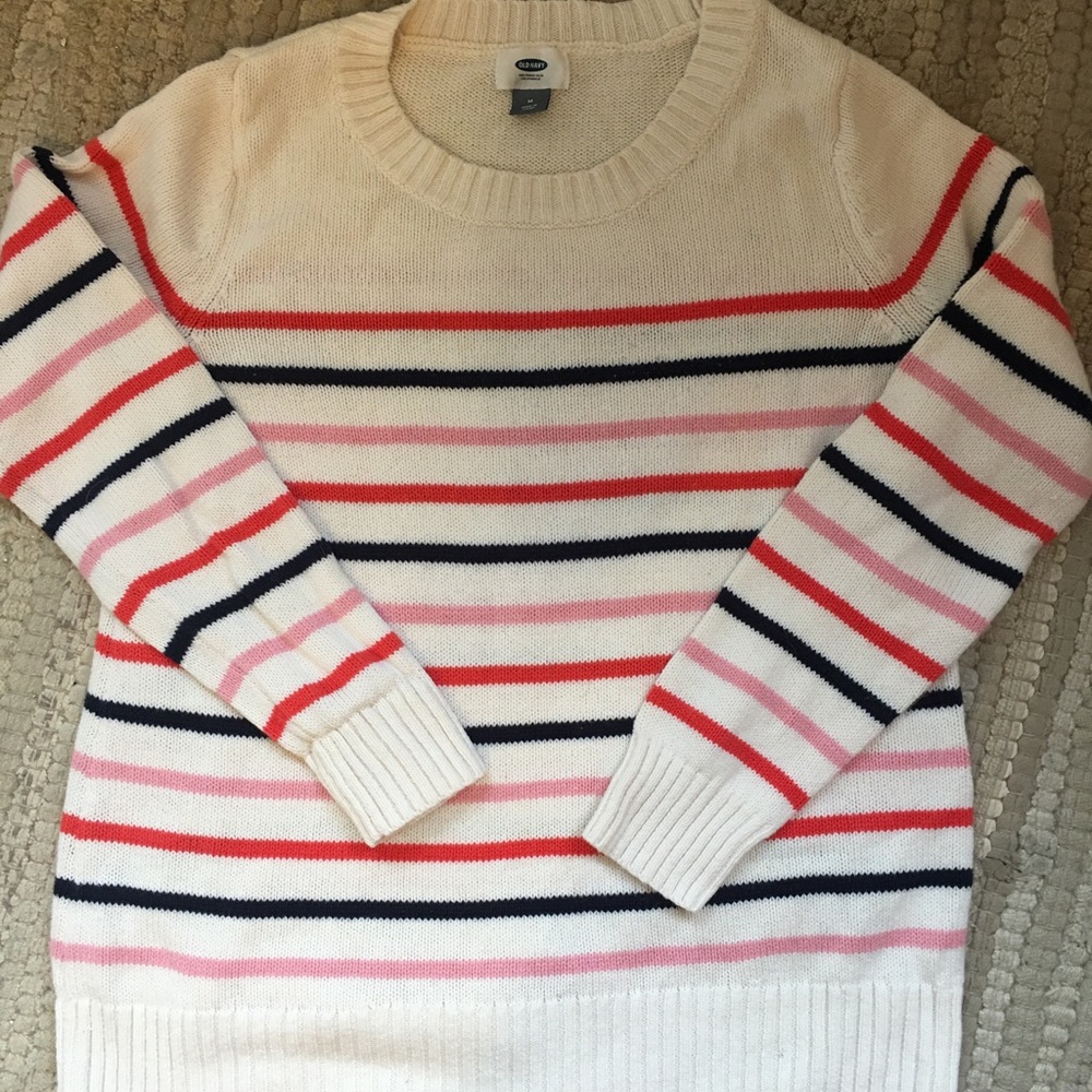 Old navy lightweight striped sweater